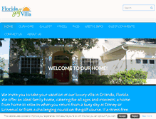 Tablet Screenshot of florida-golfvillas.com